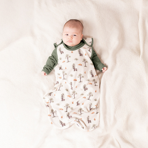 Śpiworek Nicol Yogi Bear 218043 – bawełniany, nieocieplany, 0–3 m