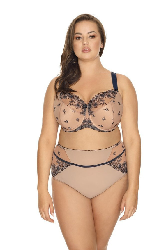 Figi damskie GFP 1041 Rosalie Maxi Gaia beżowy granatowy