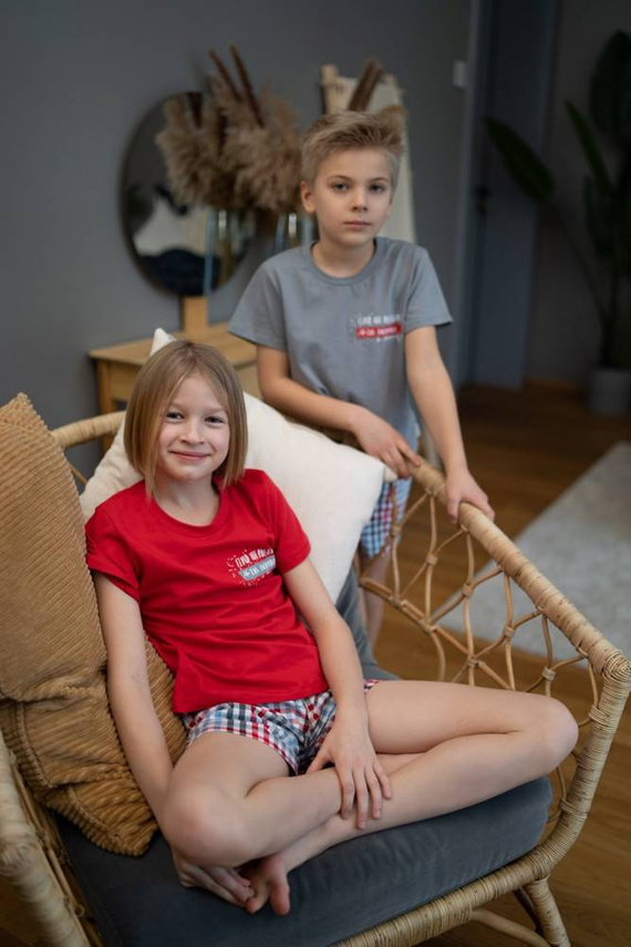 PDU.4432 Piżama dziecięca Unisex Doctor Nap - grey