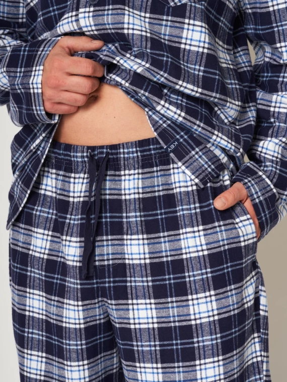 Piżama Męska MNS 411 Key granatowy