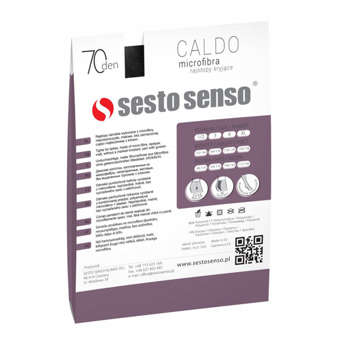 Caldo Rajstopy kryjące 70den Sesto Senso- marine