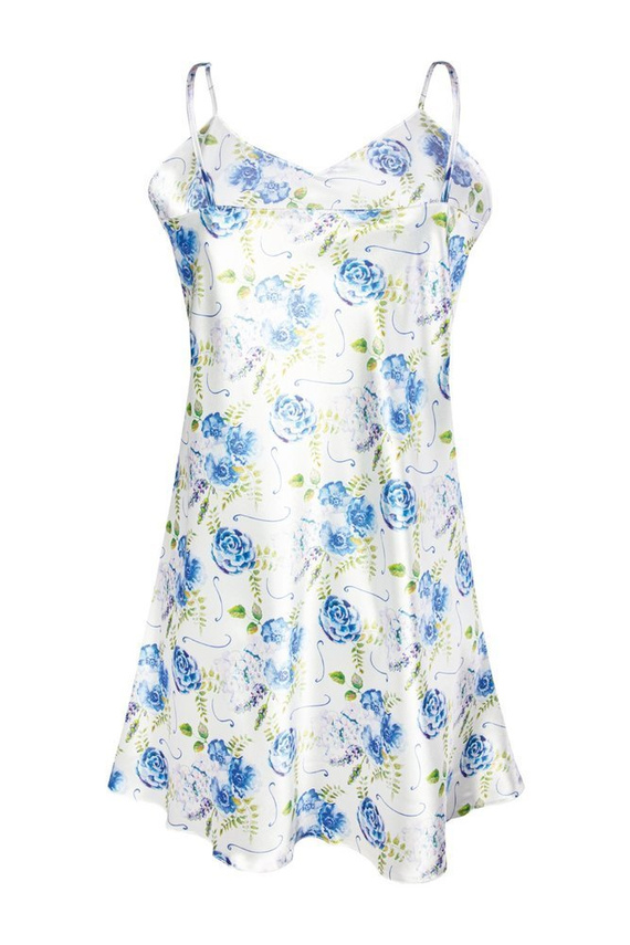 Halka satynowa Flowers DKaren - DK-HK 3 biały