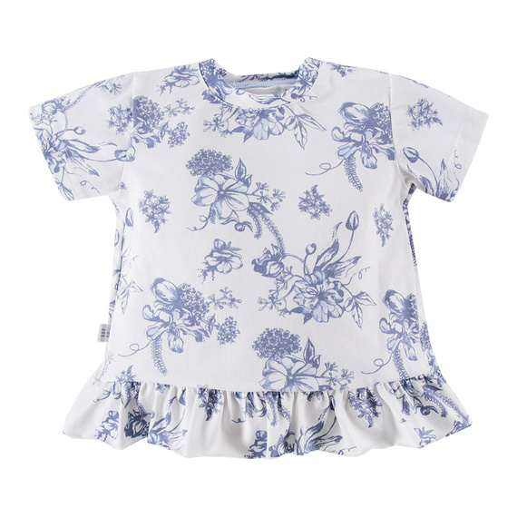 Bluzka dziewczęca Botanic Eevi- biały