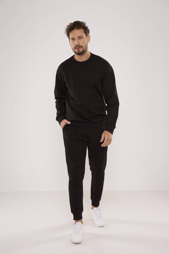 Bluza męska dresowa 728 Just Forex - czarny