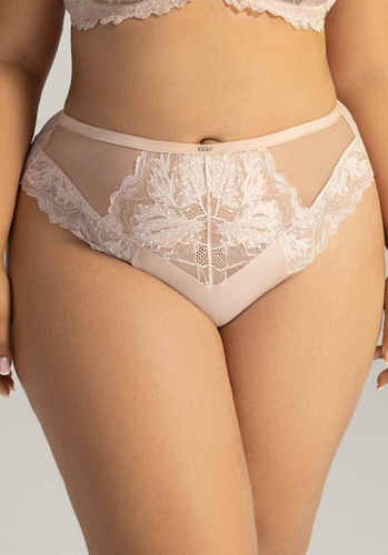 2155/B Figi damskie brazyliany Ava beżowy