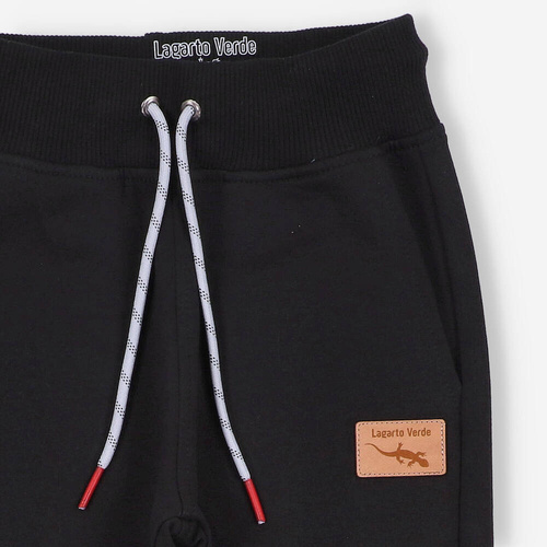 Lagarto Verde Spodnie dresowe dla chłopca- czarny