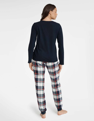 Piżama Damska 40939 Goldy   Henderson granatowy