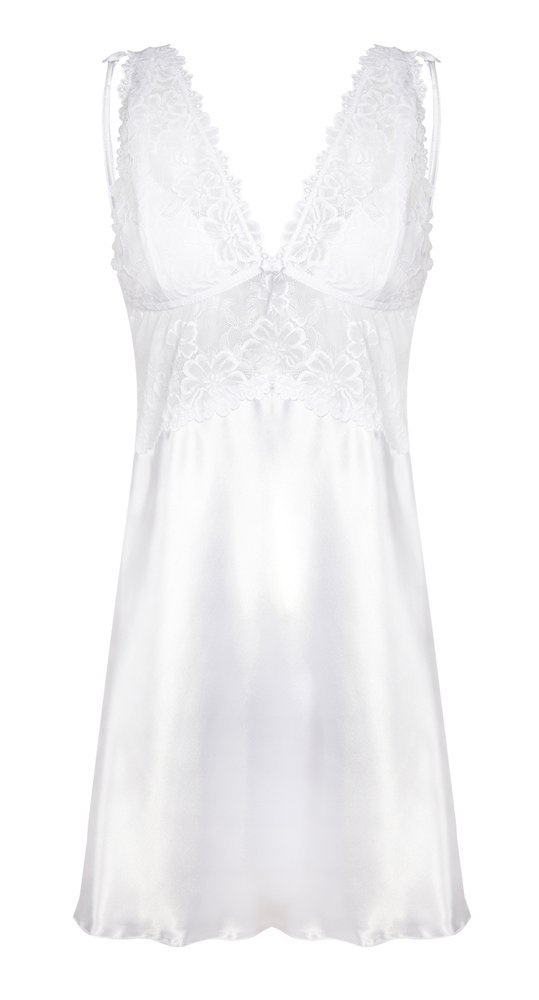 Halka satynowa Alexandra DKaren - biały