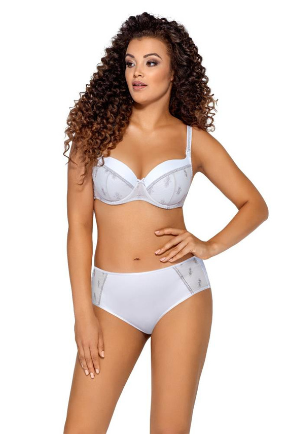 Biustonosz usztywniany do karmienia 1980 K Ava - biały