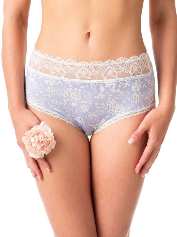 Figi damskie LPC 533 2-pak Key żółty fioletowy