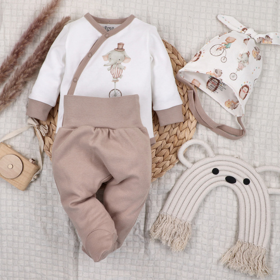 Nini Circus – półśpiochy niemowlęce z organicznej bawełny, ekologiczne i delikatne