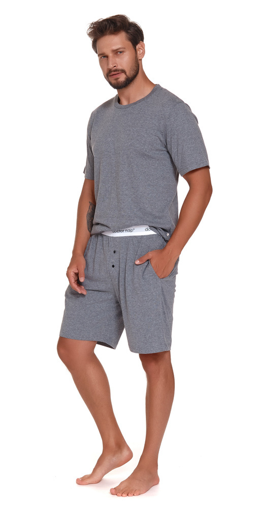 Piżama Męska PMB.4332 Doctor Nap - dark grey