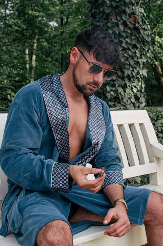 772 Bonjour szlafrok męski forex - jeans