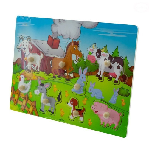 Zabawka Puzle 30x22 Safari Eurobaby