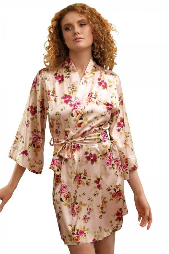 Podomka damska Flowers DKaren DK-P- ecru 004