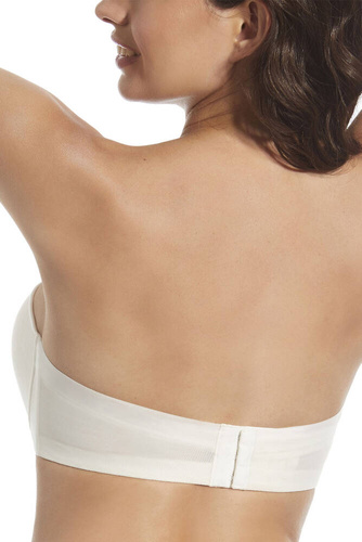 Vilma Biustonosz bardotka Selene- kremowy