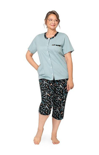 Piżama damska 261 Olga I Martel - turkusowy