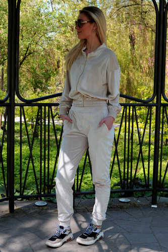 Komplet dresowy Goldenia Beige Merribel 