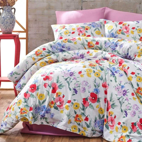 Pościel bawełniana kwiaty 71484/1 Cottonlove Darymex 