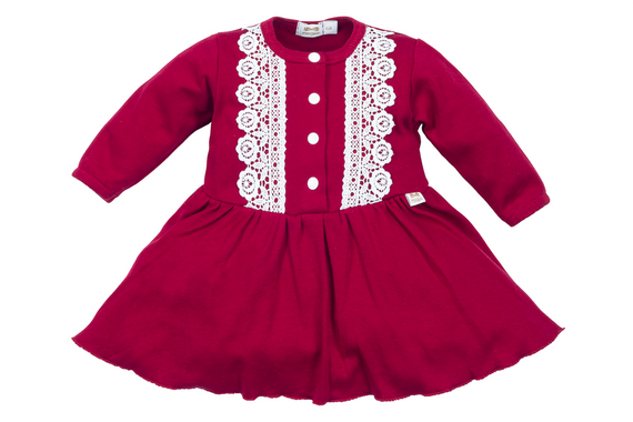 Sukienko-body M174R Merry Cherry Marija - czerwony