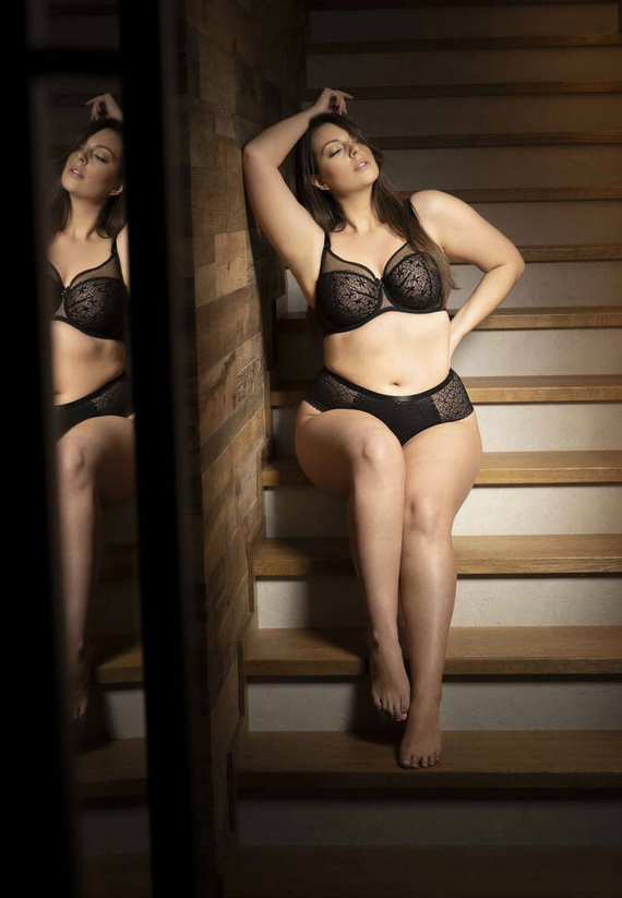 Elisabeth Figi Damskie Nipplex czarny