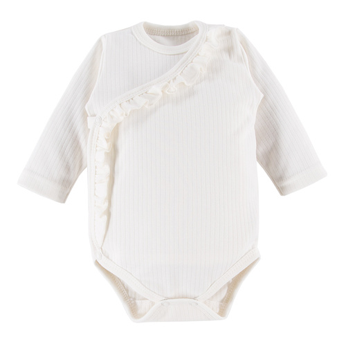 Body kopertowe prążkowane Ceremony Eevi - ecru