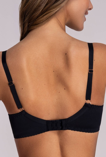 1691/1 Biustonosz miękki Ava -czarny