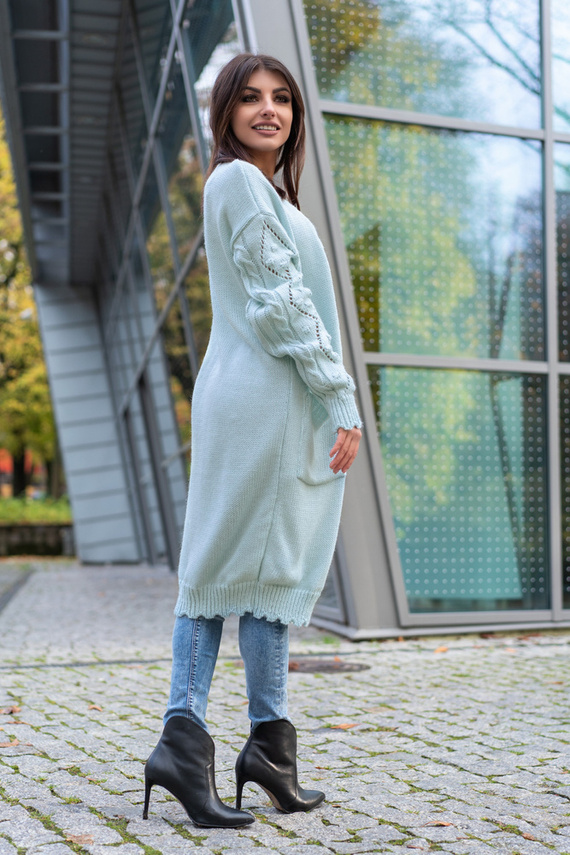 Sweter damski Delaina Merribel - mint 