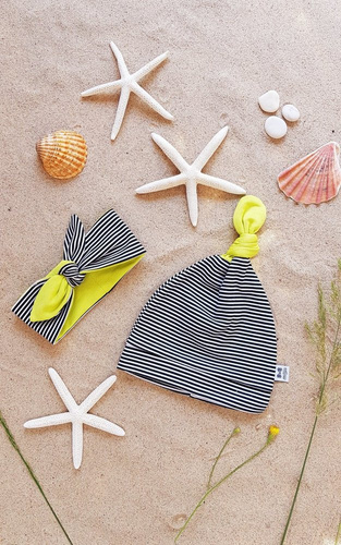 Opaska supełek 2216 Neon Zebra Marija - paski