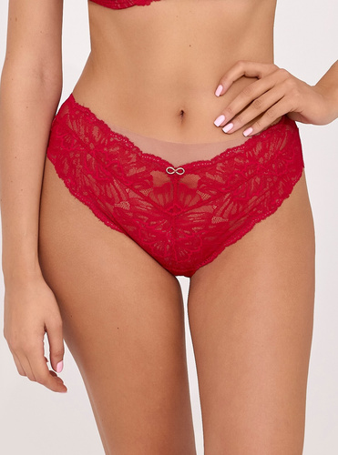 Figi 2177 Ava barbados– klasyczne figi damskie z koronki i siateczki