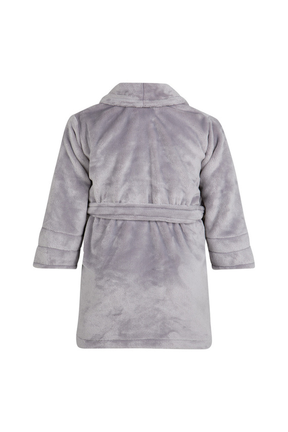 Szlafrok dziecięcy polarowy Calido ByShelly - jasny szary