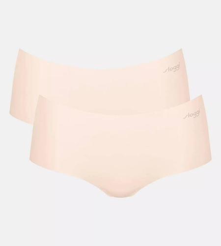 Figi Damskie 2-pak Zero Microfibre 2.0 Short 2P Sloggi - Angora