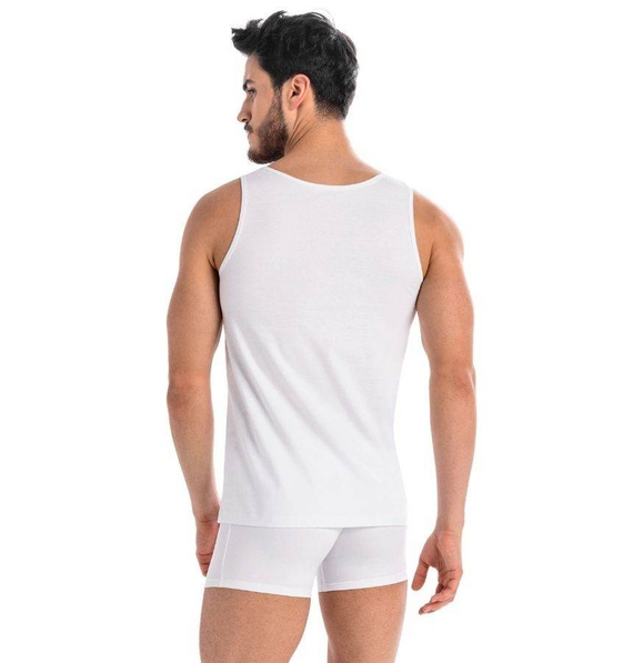 Zestaw Męski Bokserki I Podkoszulek Deli Teyli -biały