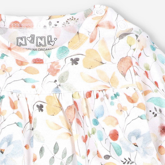 Sukienka z bawełny organicznej Bicycle Nini druk