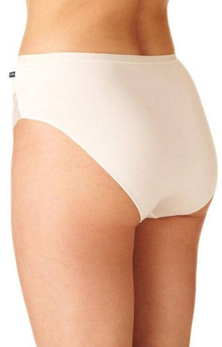 Figi damskie 2-pak LPC 734 A'2 Key ecru-granatowy