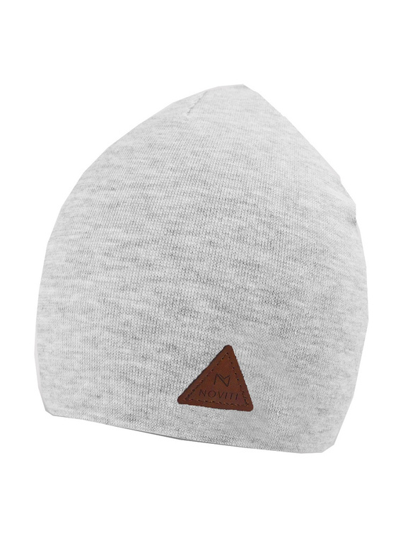 Czapka chłopięca CP005 Boy Noviti - 01 szary jasny 
