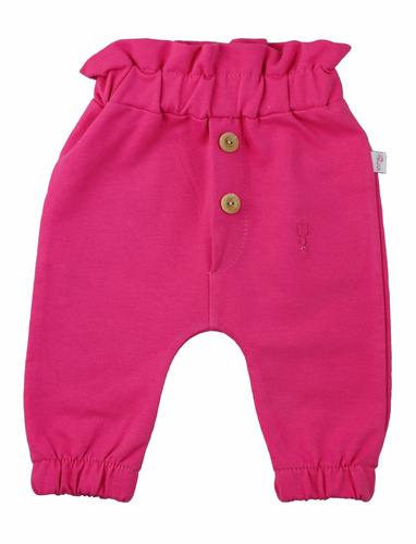 Spodenki bawełniane Kotek Koala - malina