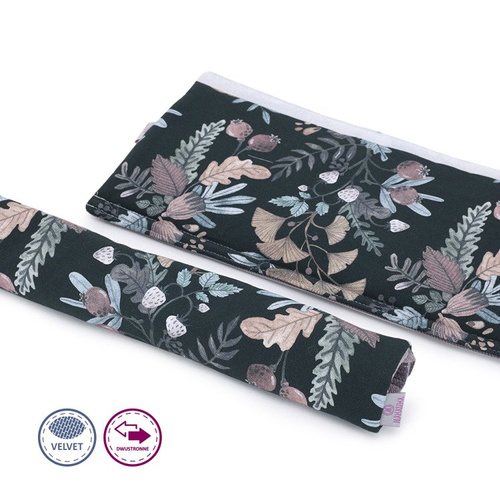 Osłonka na pałąk wózka Sawanna Velvet Makaszka