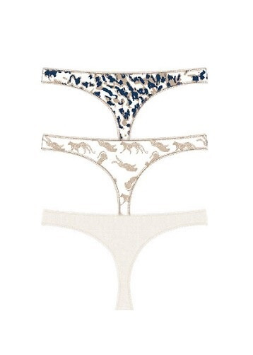 Stringi Damskie 3489 Cotonella mix kolor