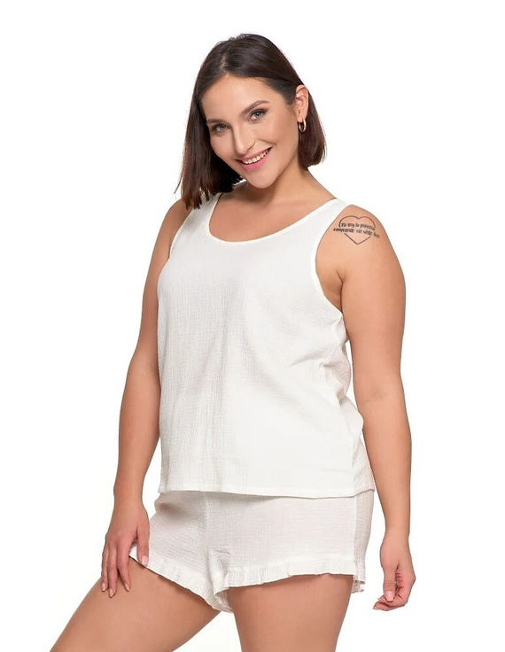 Piżama damska PDD4100-010 Moraj - biały