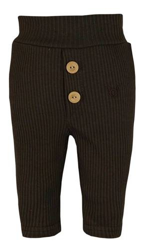 Spodenki bawełniane Guziczek Koala - ciemny brąz