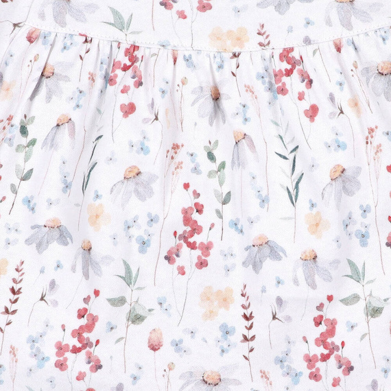 Sukienka z bawełny organicznej Łąka Nini