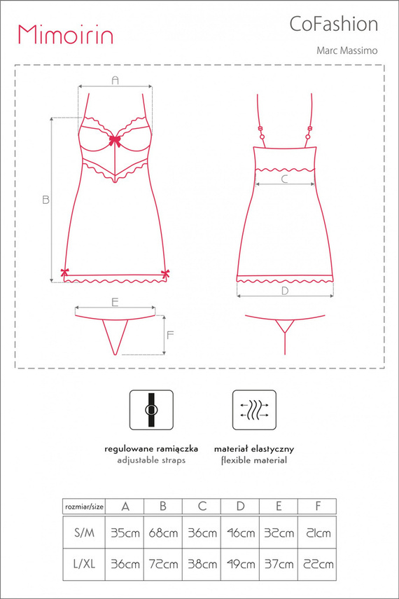 Komplet bielizny Mimoirin CF 0702 CoFashion Marc Massimo