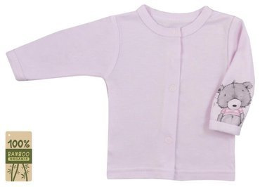 "TOMMY BAMBUS" Kaftan  niemowlęcy  Koala - różowy