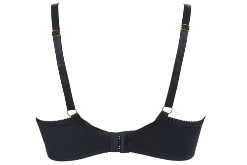 Miękki biustonosz do karmienia Huggy Soft Black Momtobe czarny