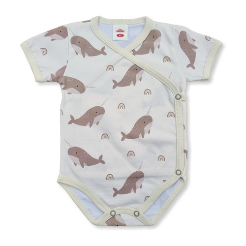 Body rozpinane krótki rękaw "Marlin"  Makoma