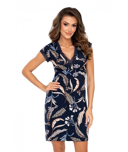 Koszula nocna Helen  Donna - granatowy