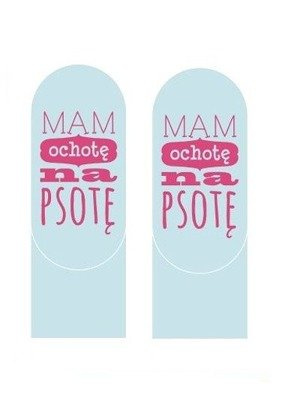 3124 Skarpety  Życiowe Instrukcje ABS SOXO - "mam ochotę" błękitny melanż