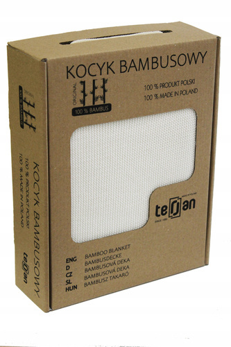 Kocyk bambusowy Two Left Terjan - Vanilla