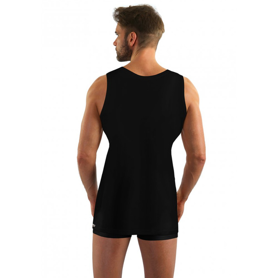 Anaconda Podkoszulek bawełniany męski Sesto Senso- czarny